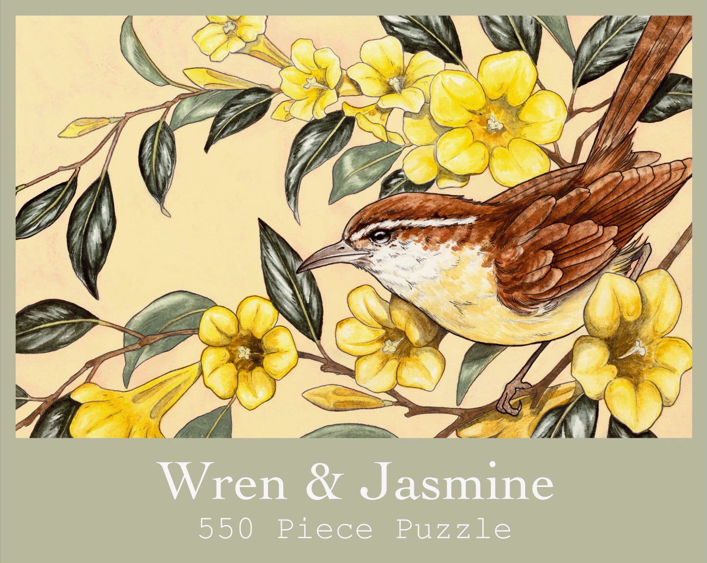 Wren & Jasmine Puzzle by Red DuMonde