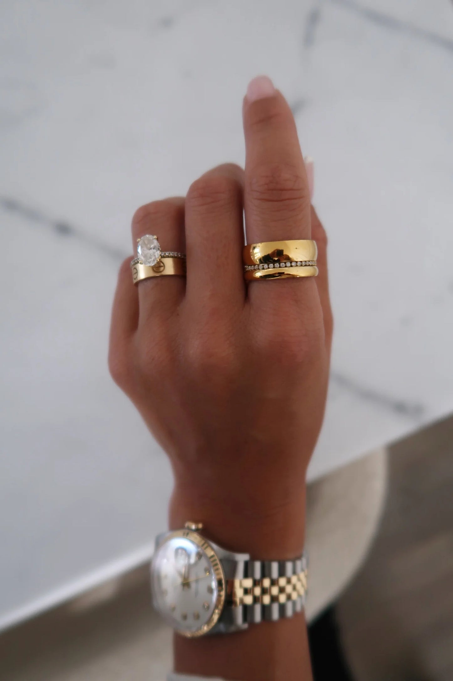 Chansutt Pearls: Misty Ring