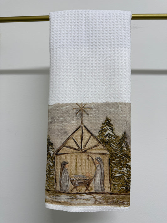 Nativity Towel