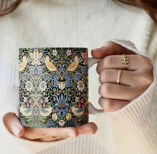 William Morris 14oz. Ceramic Mug