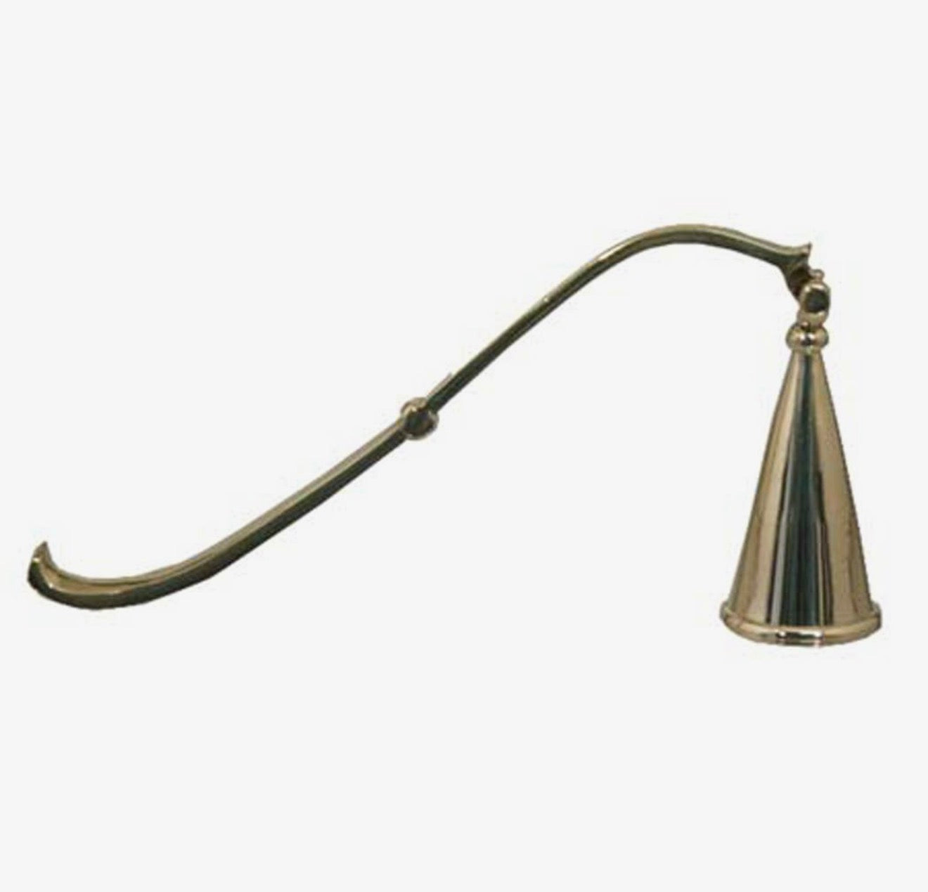 Hinged Brass Snuffer