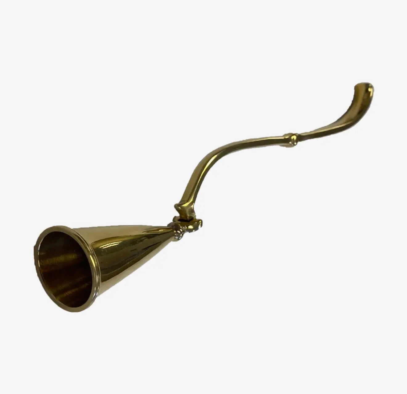 Hinged Brass Snuffer