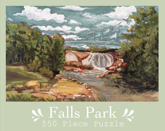 Falls Park Puzzle by Red DuMonde