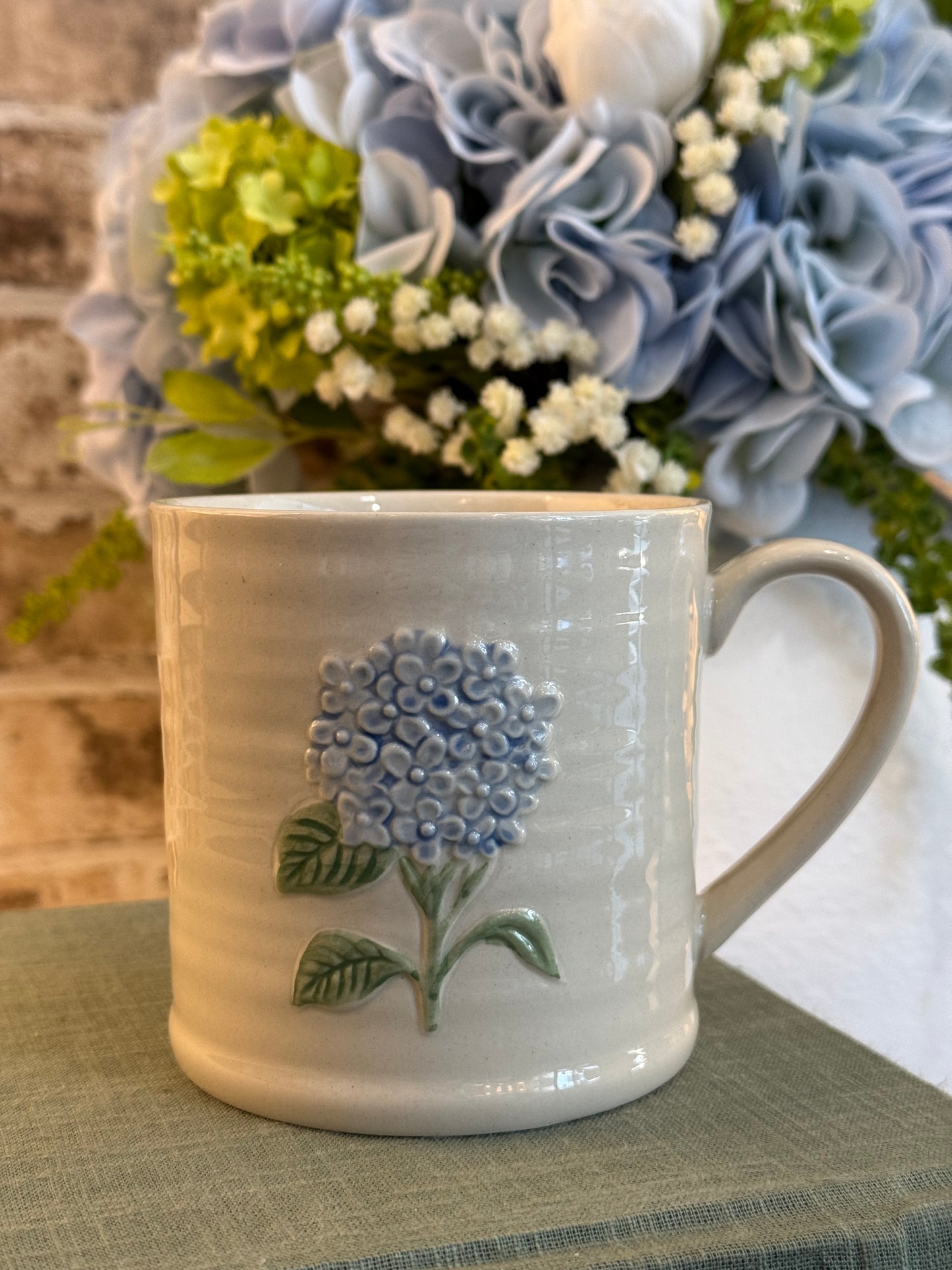 Hydrangea Mug