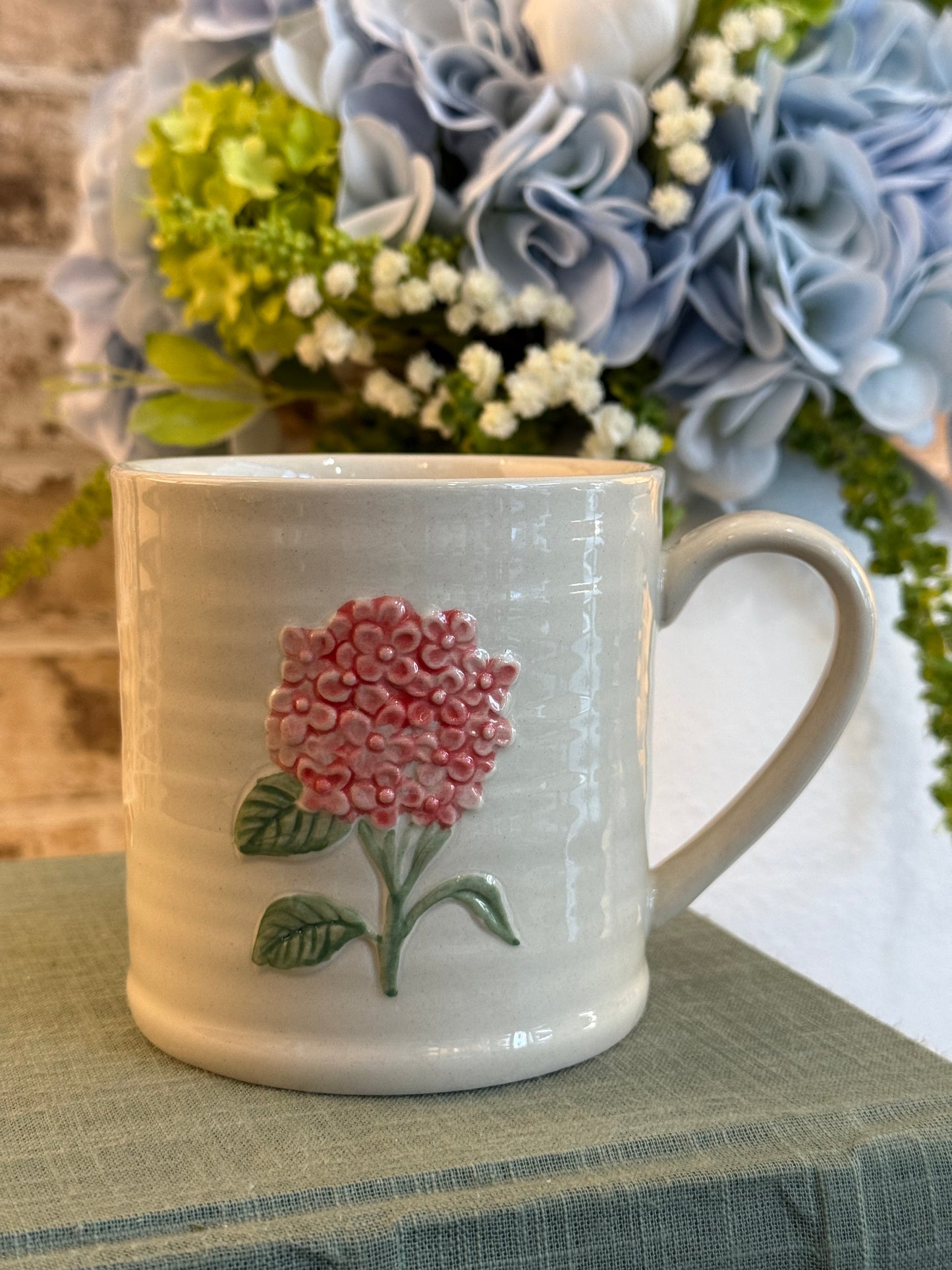Hydrangea Mug