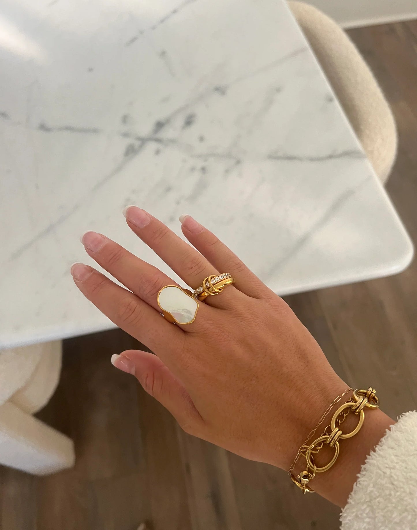 Chansutt Pearls: Nova Ring