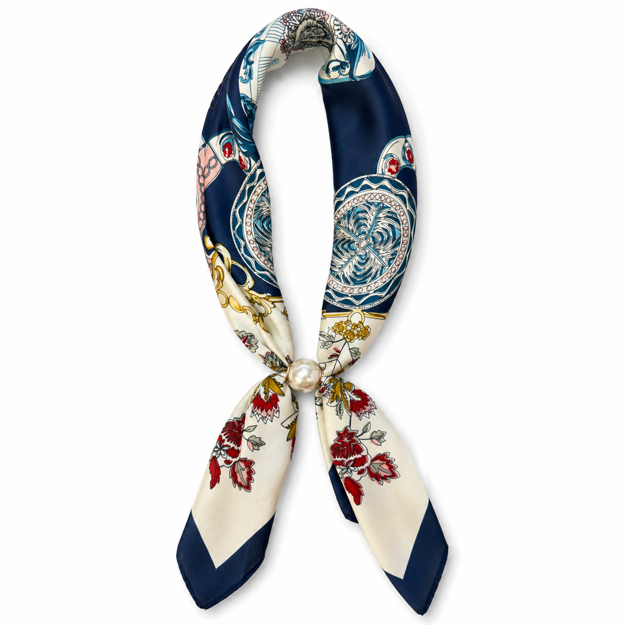 Patterned Magnetic Scarf