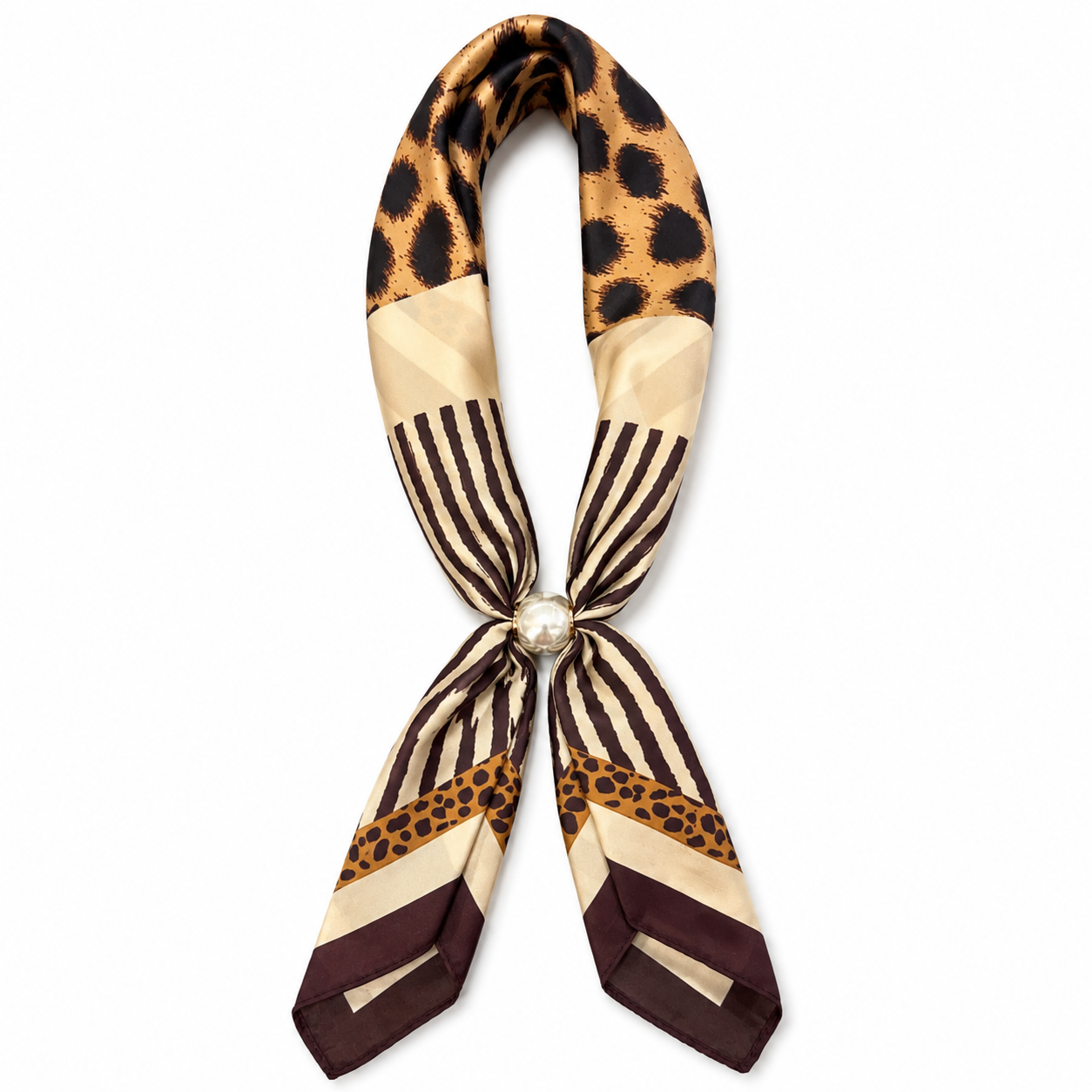 Patterned Magnetic Scarf